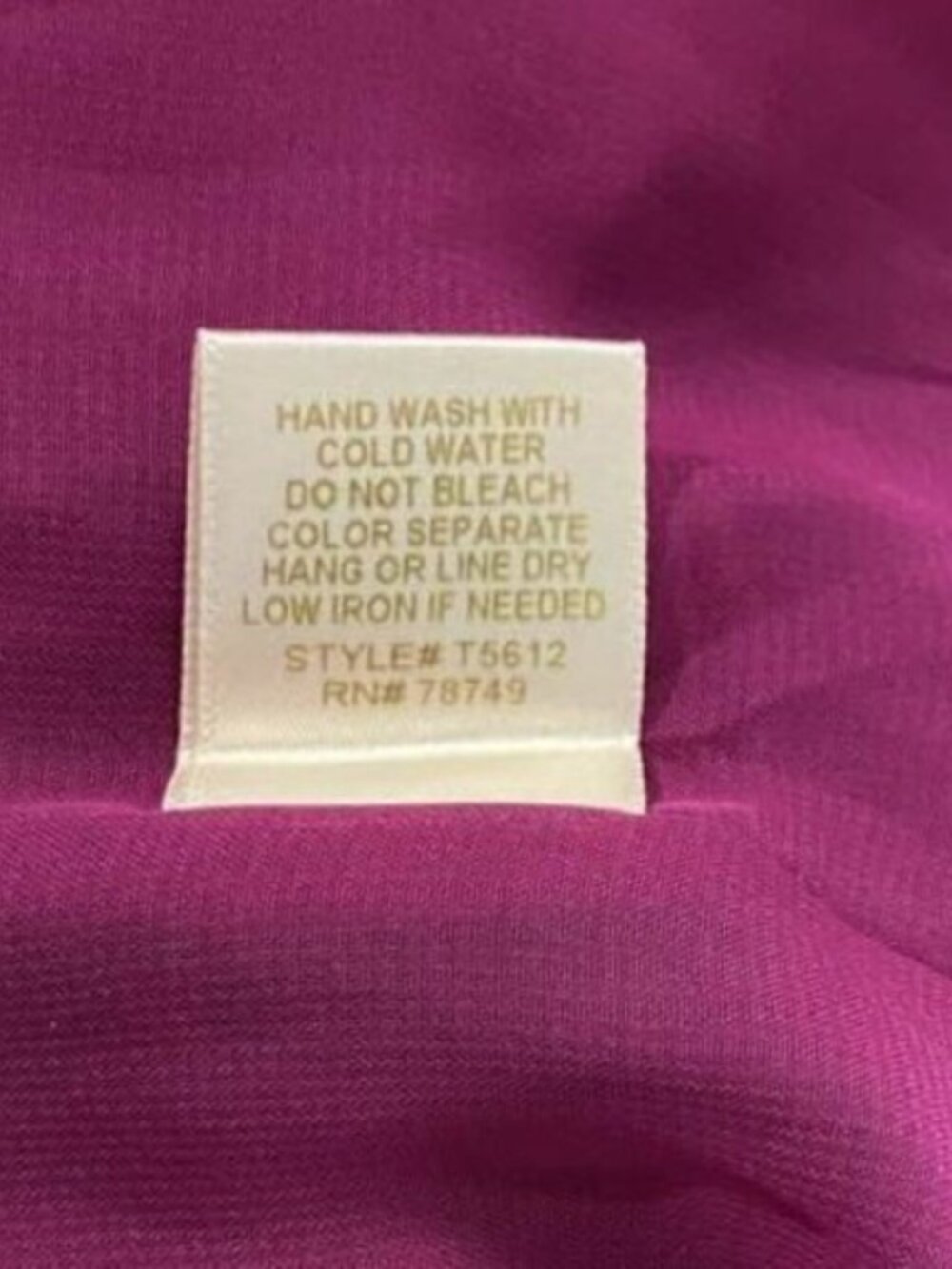 NWT Arden B Magenta Gold Chain Draped Back Cami Top Y2K Glam Medium - Picture 8 of 9